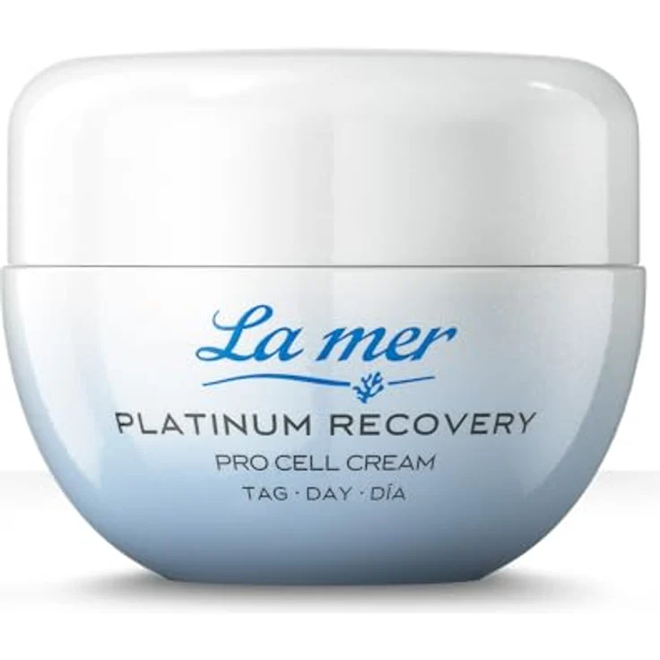 La mer Platinum Recovery | Pro Cell Cream Tag 50 ml | Regenerierende Anti-Aging Pflege mit glättenden Peptiden | Ohne unnötige Zusatzstoffe – Bild 1