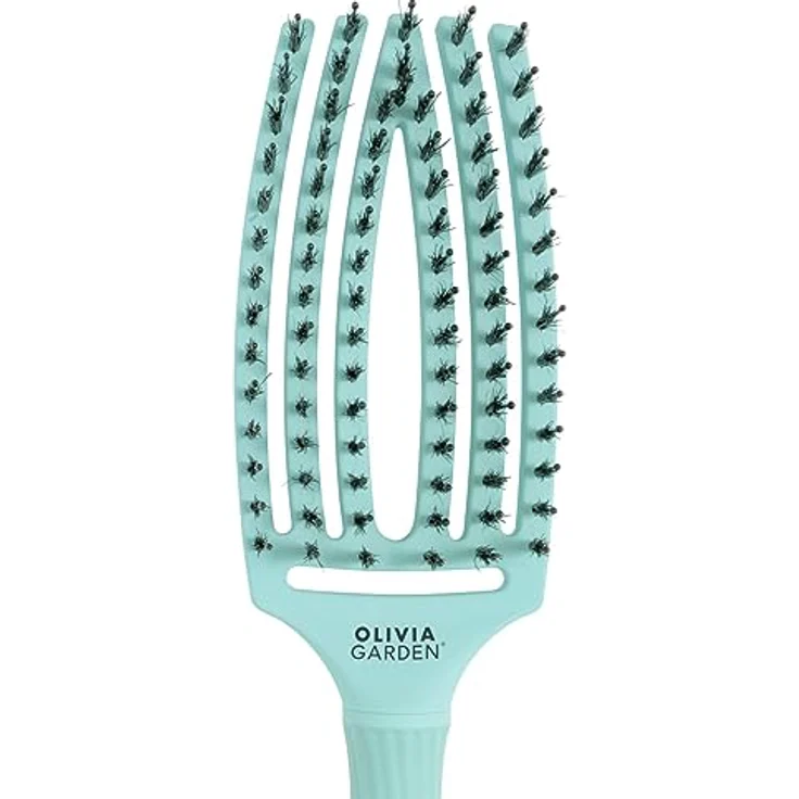 Olivia Garden - FingerBrush Combo Medium - Mint Blau – Bild 2