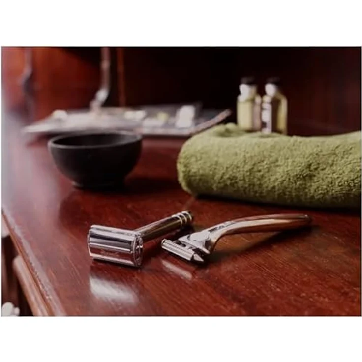 Wilkinson Sword Quattro Herren Rasierer Vintage Edition mit 1 Rasierklinge, 1 St – Bild 10
