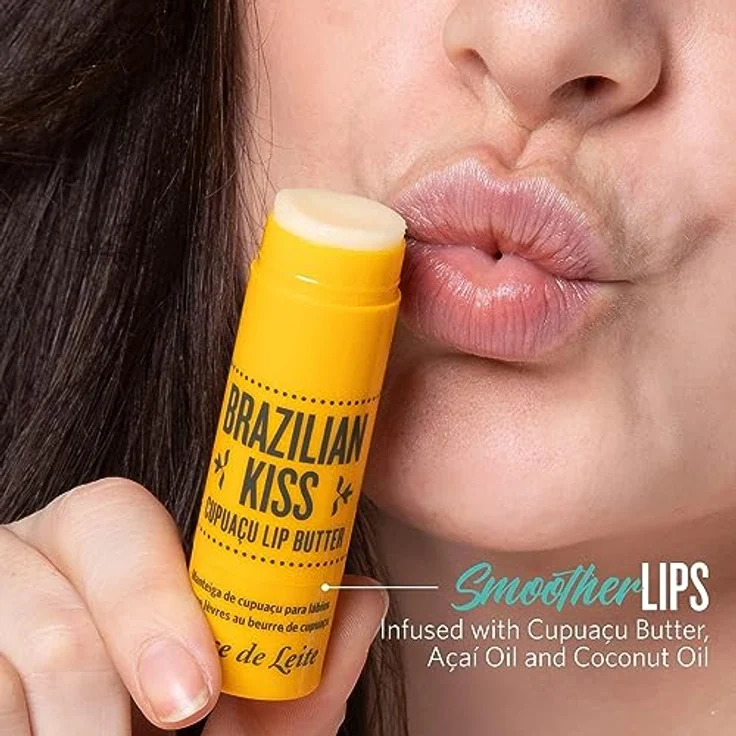 Sol De Janeiro Pflege Gesichtspflege Brazilian Kiss Lip Butter 6,20 ml, für Damen und Herren, für gepflegte Lippen – Bild 2