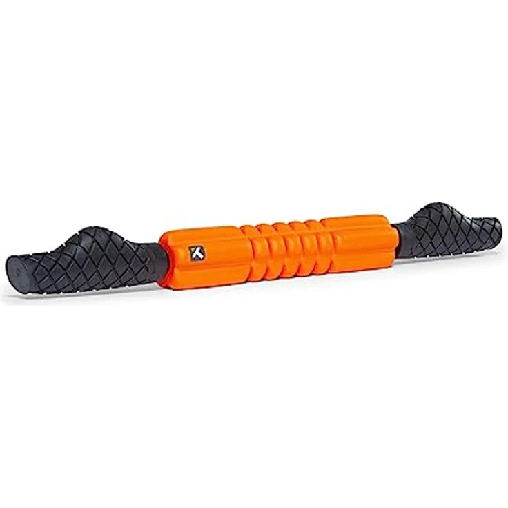 Trigger Point Grid STK Foam Roller, Massagegerät mit 3D Oberflächenstruktur und AcuGRIP, 54cm, schwarz – Bild 3