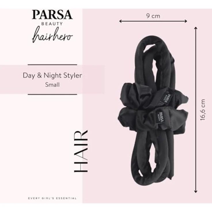 PARSA BEAUTY Hair Hero Day & Night Styler Small – Locken ohne Hitze, satinbeschichtet, für voluminöse Locken & sanfte Wellen – Bild 2