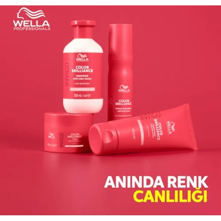 Wella Professionals Invigo Color Brilliance Conditioner fine, glättende Farbschutz-Haarspülung mit Vitamin E und Antioxidantien, 200 ml für feines, gefärbtes Haar – Bild 3