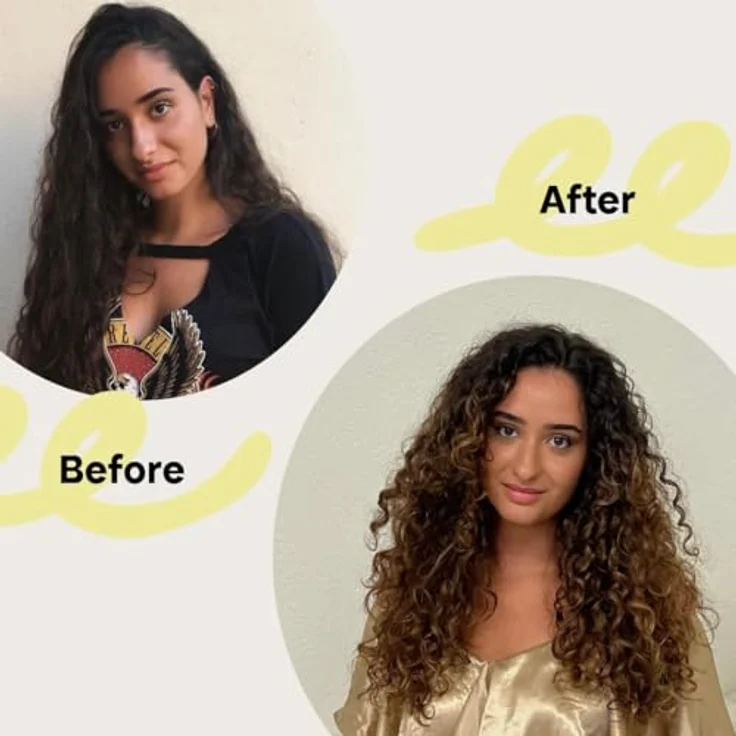 Bali Curls Curl Defining Gel, definierendes Locken Gel mit Leinsamen- und Ylang-Ylang-Extrakt, 150ml, veganes Lockengel für geschmeidige und definierte Curls – Bild 3