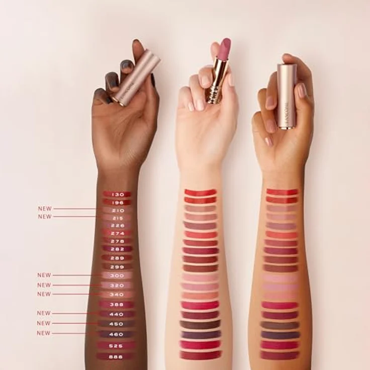 Lancôme L'Absolu Rouge Intimatte 460 Burst of Joy, Mattierter Lippenstift mit leichtem Tragegefühl, 3,4 g – Bild 4