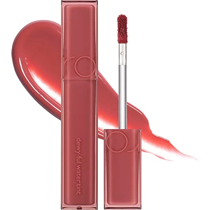 rom&nd Dewyful Wassertönter Lipgloss (8 Farben), 5 g (03 IF ROSE) – Bild 1