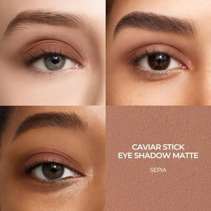 Laura Mercier Caviar Stick Eye Colour, Lidschattenstift in Cafe Noir, 1,64 g, wasserfest und lange haltbar – Bild 3