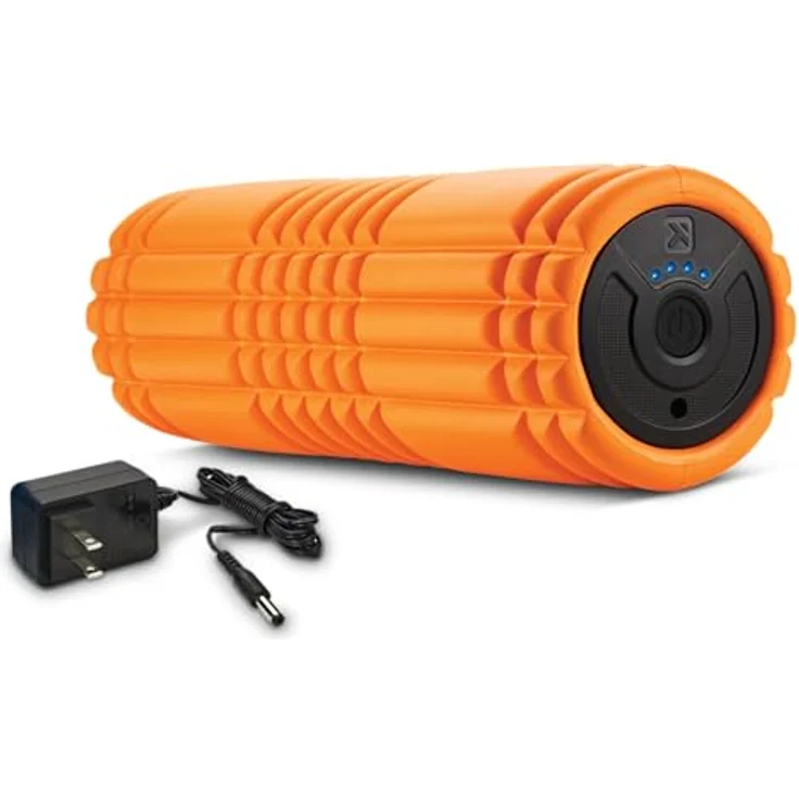 Trigger Point The Grid Vibe Plus, Massagegerät mit Vibrationsfunktion und Distrodensity-Zonen, kabellos, 9 cm Durchmesser – Bild 2