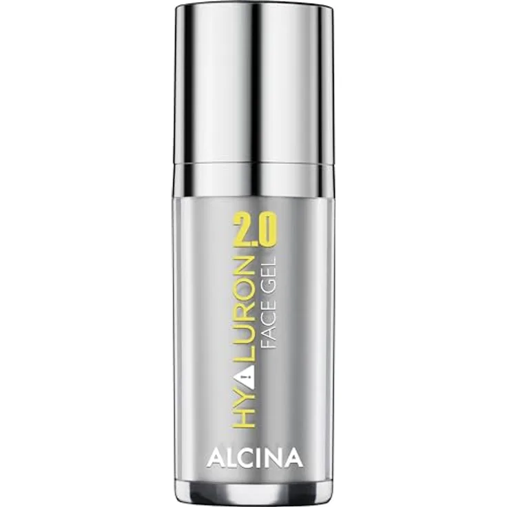 Alcina Hyaluron 2.0 Gesichtsgel, glättendes Gesichtsserum mit intensiver Feuchtigkeitsversorgung, 30 ml