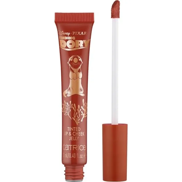 Catrice Disney Pixar Finding Dory Tinted Lip & Cheek Jelly, Vegan, Rot, farbanpassend, ohne Parabene, glutenfrei, 12ml