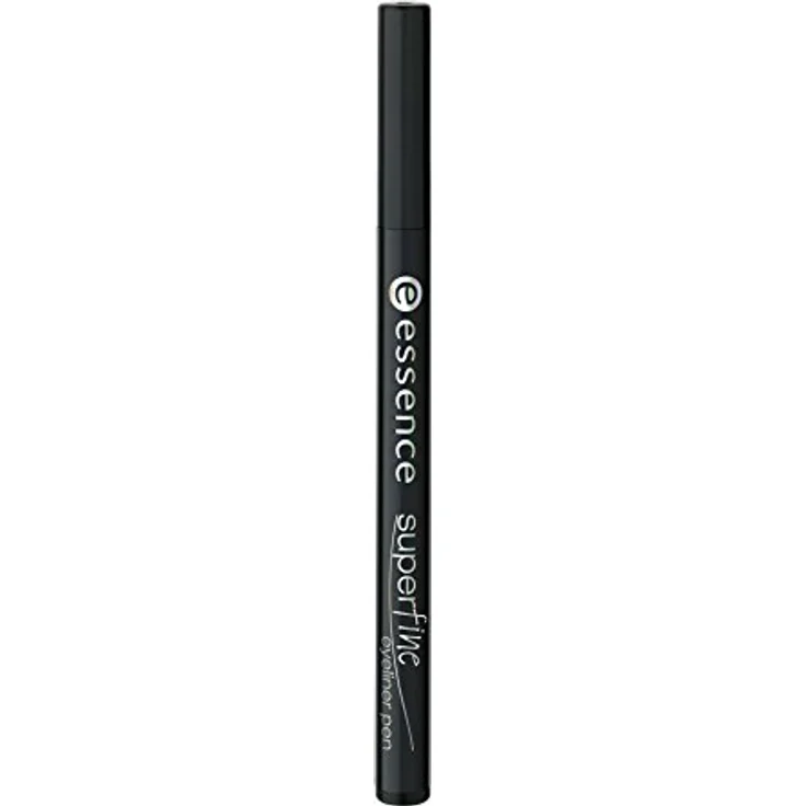 essence super ultra eyeliner pen, Eye Liner, Nr. 01 black, schwarz, definierend, langanhaltend, vegan, ohne Parfüm, ohne Alkohol (1ml) – Bild 1