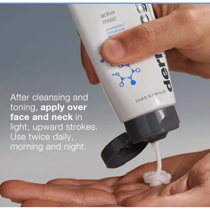 Dermalogica Active Moist 150ml, Ölfreie Feuchtigkeitspflege für Mischhaut und fettige Haut, glättet die Haut und bekämpft Austrocknung – Bild 4