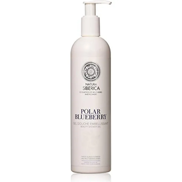 Natura Siberica Copenhagen Polar Blueberry, verjüngendes Duschgel mit feuchtigkeitsspendender Wirkung, 400 ml