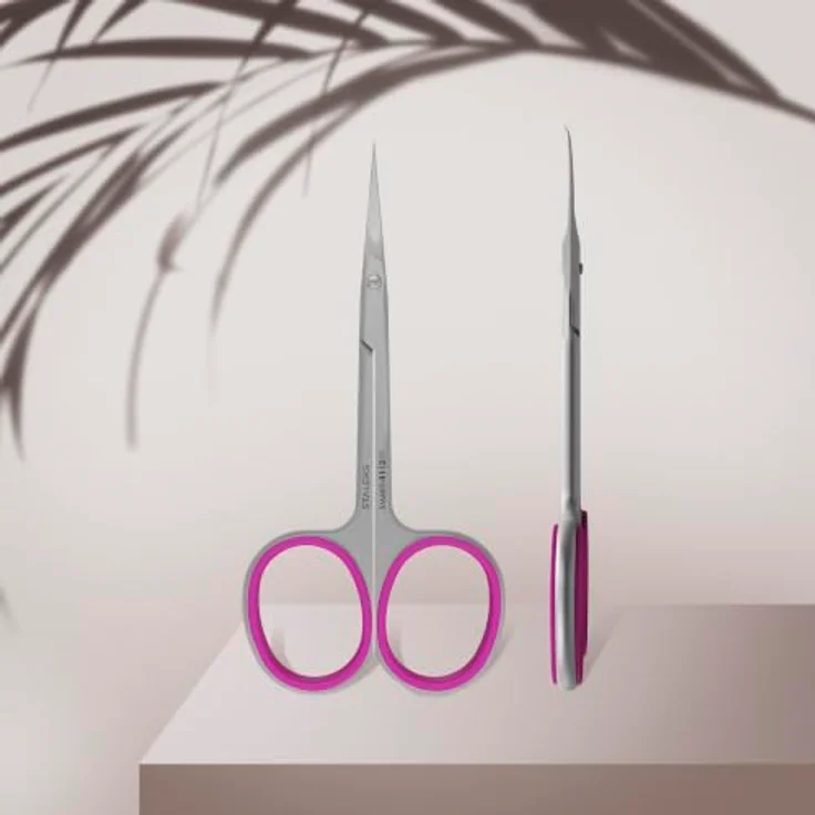 STALEKS PRO Smart 41/3, Nagelhautschere mit Haken aus Edelstahl, ergonomische Griffe, steriliserbar, 5 St. – Bild 4