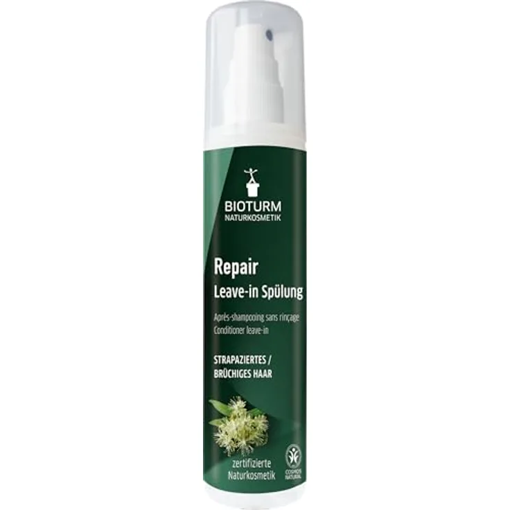 Bioturm Repair Leave-in Spülung 150ml, mit Bio-Kokoswasser und Betain, stärkt die Haarstruktur