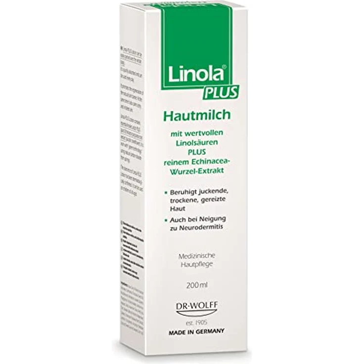 Linola Linola Plus Hautmilch Bodylotion 200 ml – Bild 2