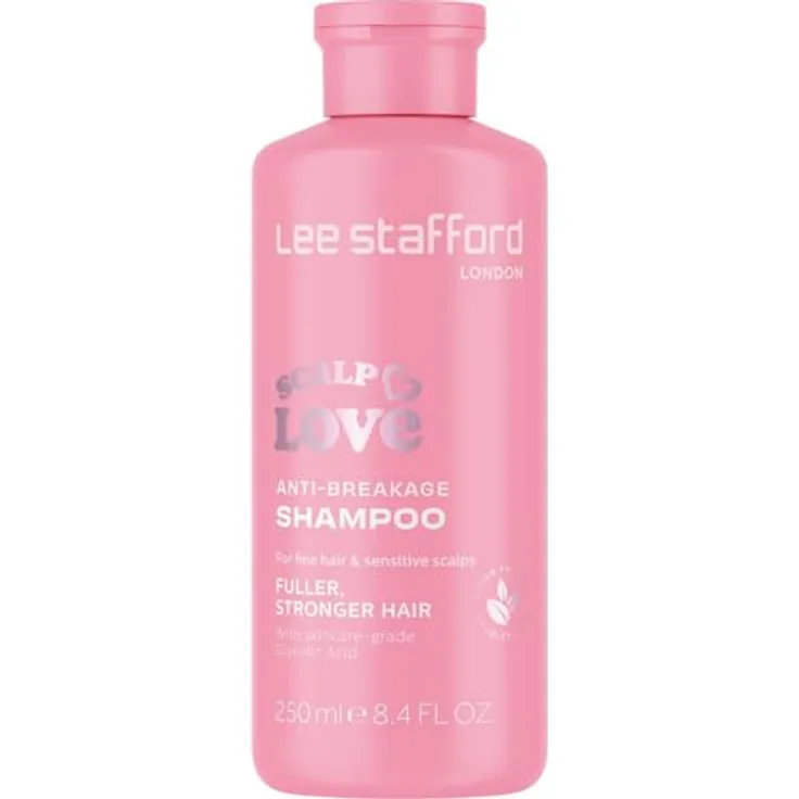 Lee Stafford Scalp Love Anti-Breakage Shampoo, 250 ml Flüssiges Shampoo zur Stärkung und Reduzierung von Haarbruch