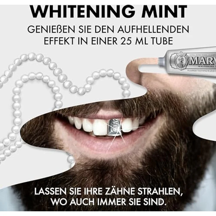 Marvis Whitening Mint 25 ml, 1 Stück – Bild 4