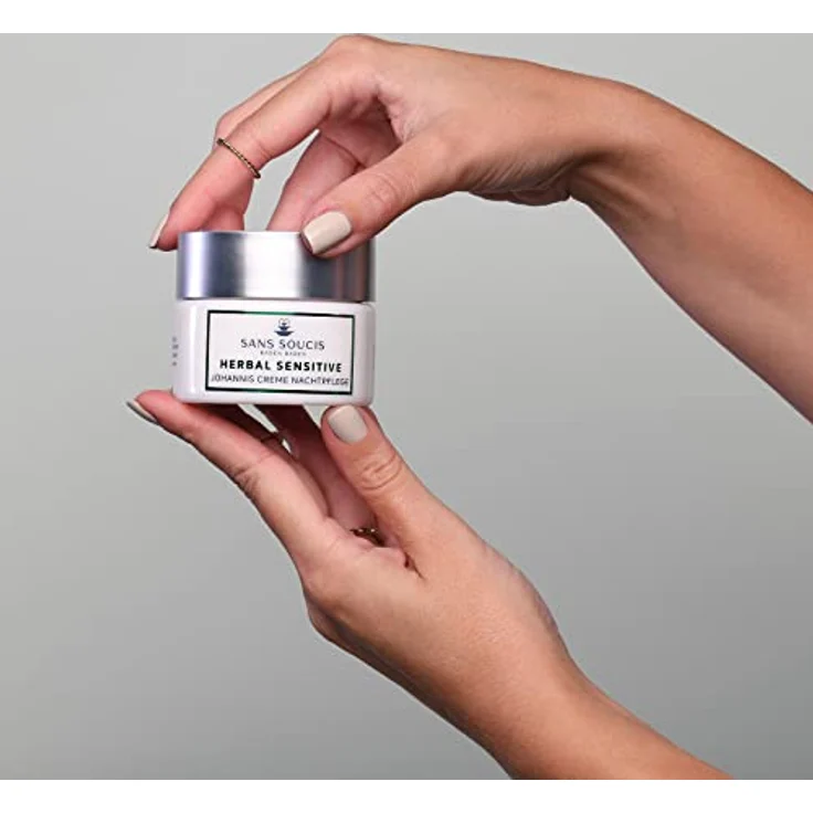 Sans Soucis Herbal Sensitive Johannis Creme Nachtpflege 50 ml Nachtpflege – Bild 3