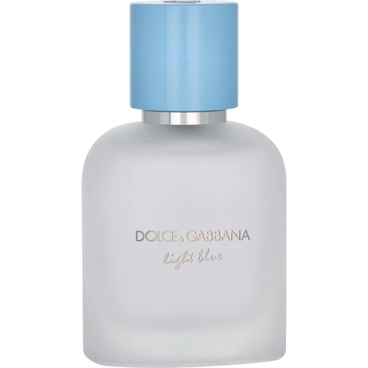 Dolce & Gabbana Light Blue Pour Homme, Eau de Toilette 50 ml, maskuliner Duft mit sizilianischer Zitrone, Rosmarin und Patchouli
