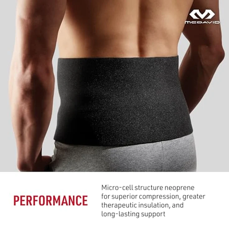McDavid Hüft-Rückenbandage Rückenstütze Rückengurt aus Neopren, One Size - Preisvergleich – Bild 3