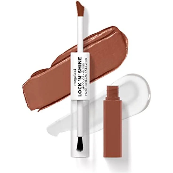 wet n wild Megalast Lock n' Shine Color Lip Gloss, intensiv farbige Lippenpflege, 8 ml