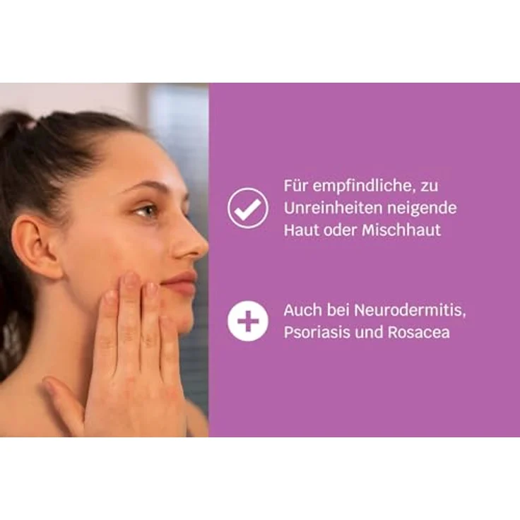 SIRIDERMA Getönte Tagescreme | heller Hautton I Natürliche Tönung für das Gesicht | Bei empfindlicher Haut | Auch bei Rosacea (ohne Parfum, 15 ml) – Bild 2