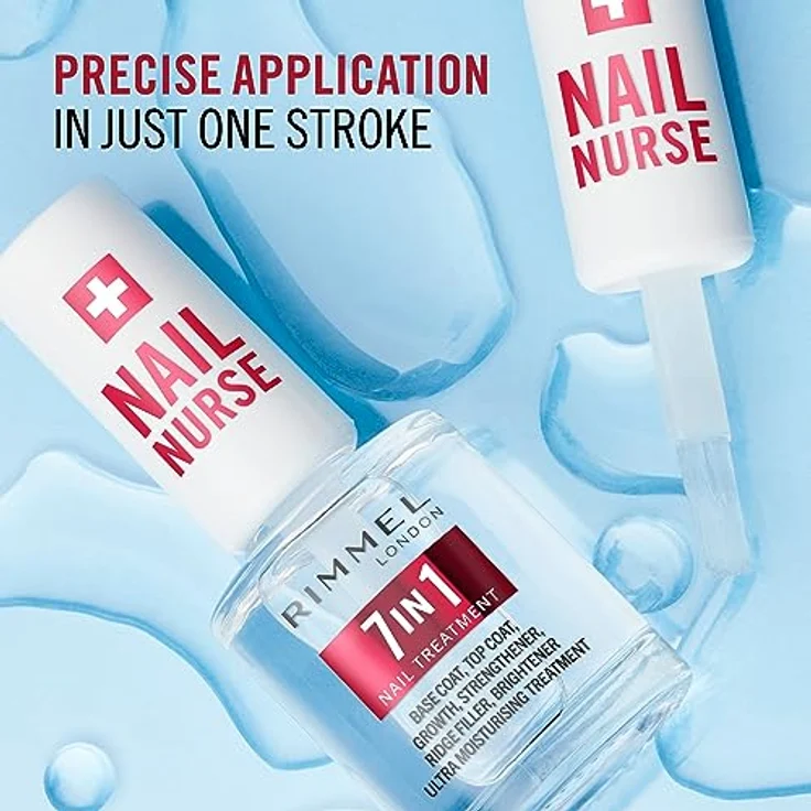 Rimmel Nail Nurse 7-in-1, Basis- und Decklack für Fingernägel mit langanhaltendem Glanz, 12 ml – Bild 6