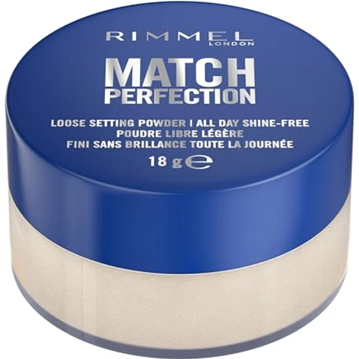 Rimmel Match Perfection Mineralpuder 18 g, langanhaltendes Fixierpuder mit mattem Finish und Weichzeichnungseffekt – Bild 2