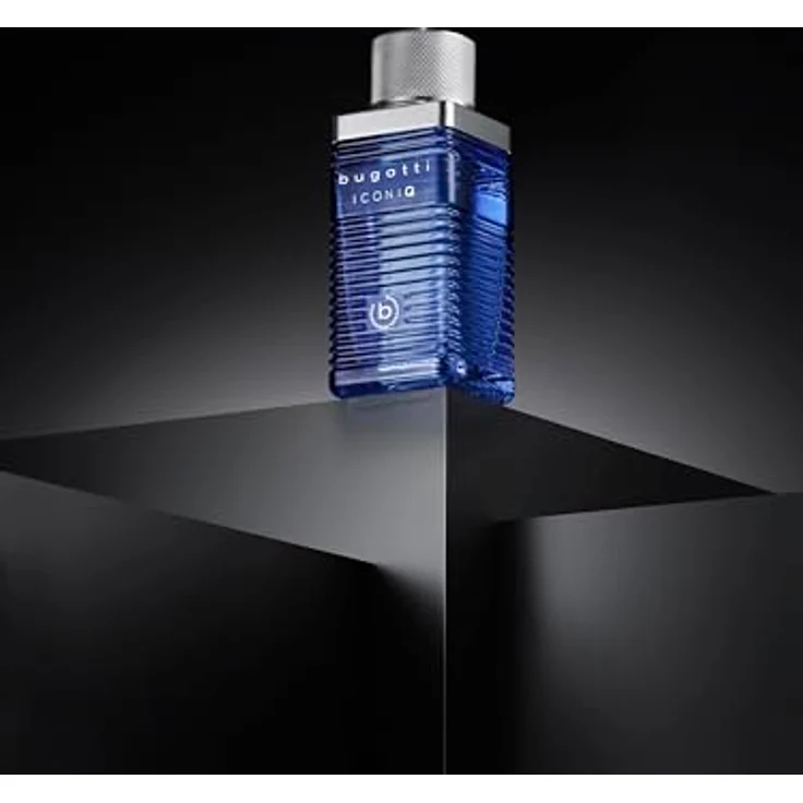 Bugatti Iconiq Blue, Parfüm für Herren 100ml, aromatisch-aquatisch mit Zitrone, Salbei, Amber & Moschus, zeitloses Eau de Toilette – Bild 5