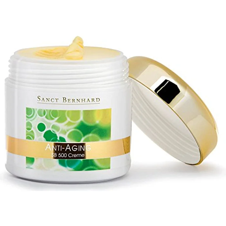 Kräuterhaus Sanct Bernhard Anti-Aging SB 500 Creme mit Q10, Bioflavonoiden, Zink, Selen 100 ml – Bild 1