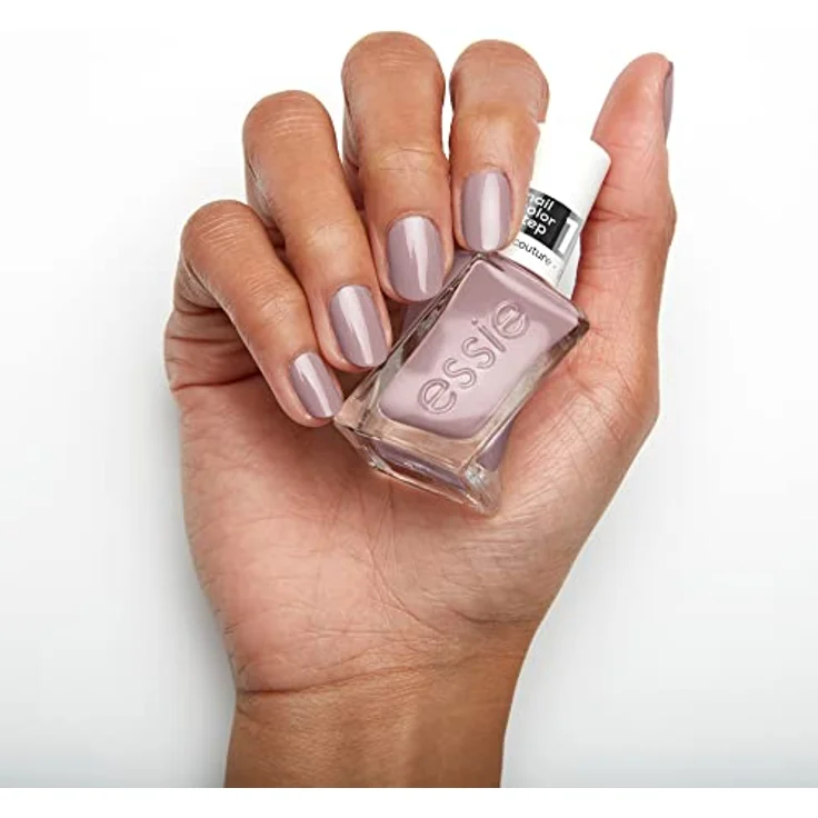Essie couture fashion freedom Nagellack – Nr. 545, tassel free, langanhaltender Nagellack in Grau, 13.5 ml – Bild 4