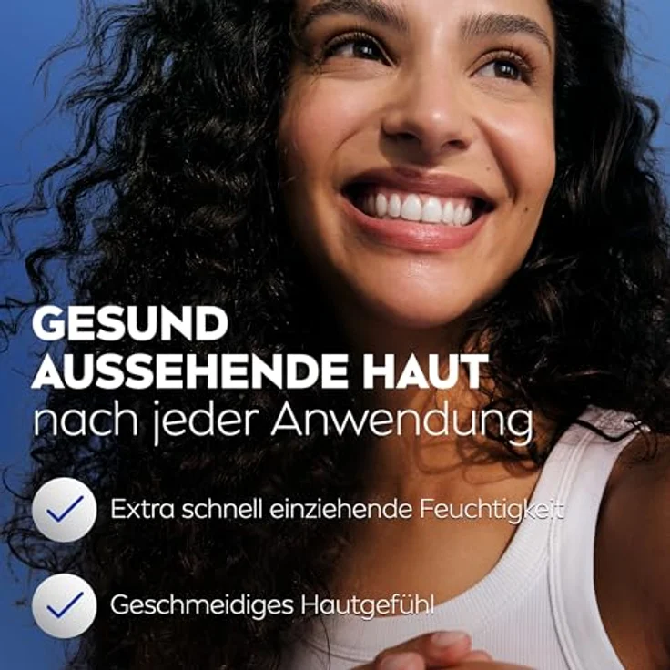 NIVEA Body Express Feuchtigkeit Bodylotion, 400ml, mit Hyaluron und Meeresmineralien, schnell einziehend, nicht-fettend – Bild 6