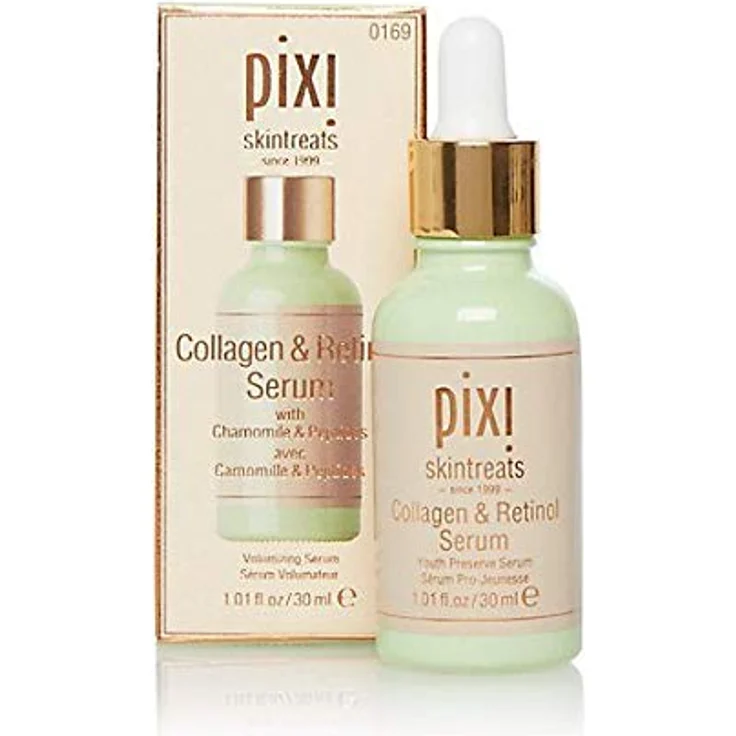Pixi Botanical Collagen & Retinol Serum, Gesichtsserum für strahlende Haut, 30 ml – Bild 3