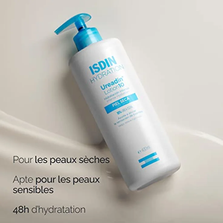 ISDIN Ureadin Ultra 10 Lotion Plus (400ml) | Feuchtigkeitsspendende Repair-Lotion für sehr trockene und schuppige Haut – Bild 5