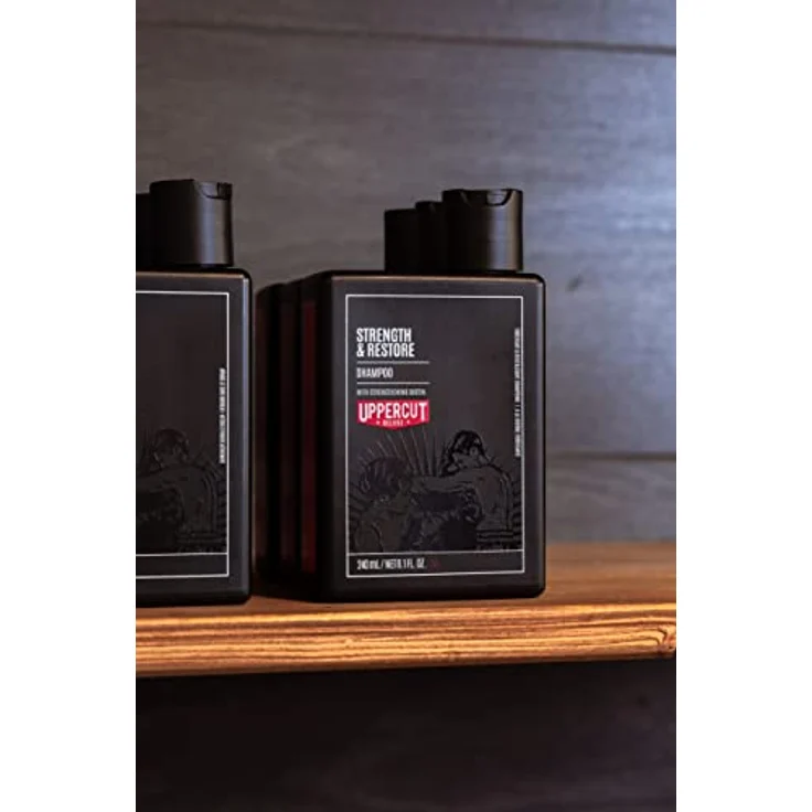 Uppercut Deluxe Strenght & Restore Shampoo Stärkungsshampoo für alle Haartypen 240 ml – Bild 8