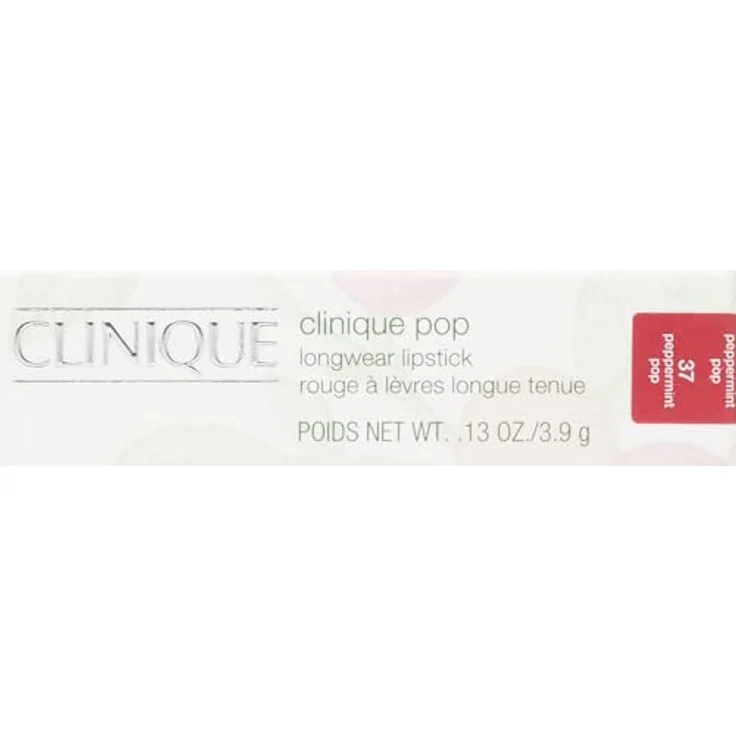 Clinique Pop™ Longwear Lipstick Satin, Satin-Lippenstift, langanhaltende Farbe mit satinierendem Finish, Farbton Peppermint Pop, 3.9 g – Bild 2