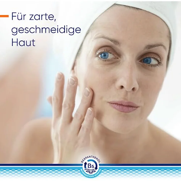 BEPANTHOL DERMA Feuchtigkeitsspendende Gesichtscreme mit LSF 25, für empfindliche und trockene Haut, mit Dexpanthenol, 50 ml Pumpflasche – Bild 5