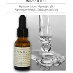 Alpinulin Hyaluronserum Soaring Stream mit Hymagic 4D, Alpenrosen- & Edelweißextrakt für intensive Feuchtigkeit und revitalisierte Haut