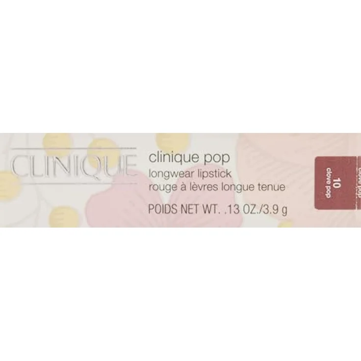 Clinique Pop™ Longwear Lipstick Matte, mattierender Lippenstift in Clove Pop, 3.9 g, langanhaltend und nicht verwischend – Bild 2