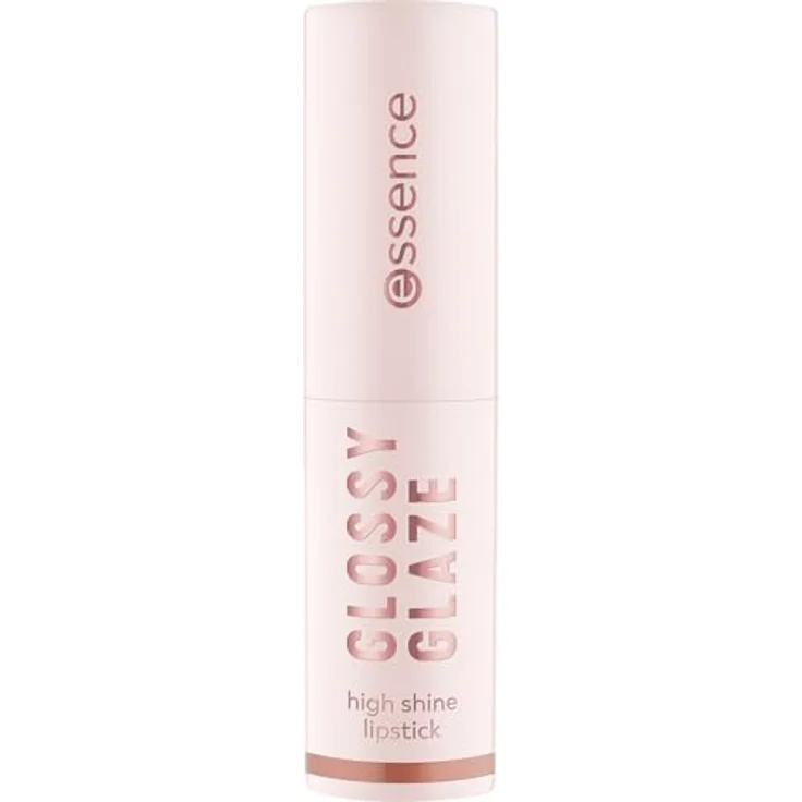 essence cosmetics GLOSSY GLAZE high shine lipstick, Nr. 02 Nude, hochpigmentiert, glänzend, farbintensiv, vegan, ölfrei, ohne Parabene, ohne Mikroplastikpartikel, 1er Pack (1.9g) – Bild 2