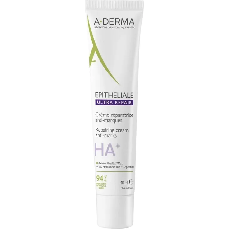 A-Derma EPITHELIALE ULTRA AH Creme, intensive Feuchtigkeitspflege für Körper und Gesicht, 40 ml