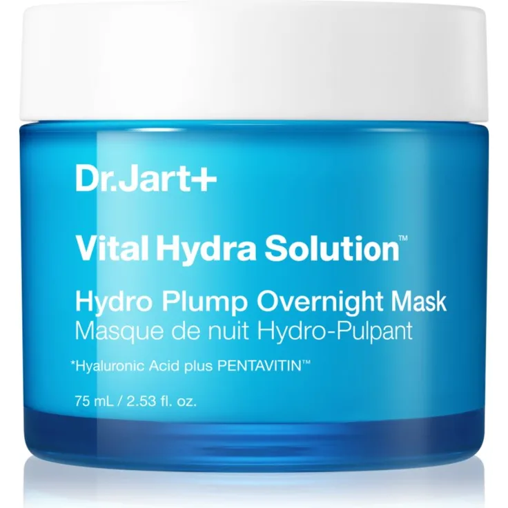 Dr. Jart+ Vital Hydra Solution™ Hydro Plump Overnight Mask, feuchtigkeitsspendende Maske mit Hyaluronsäure, 75 ml