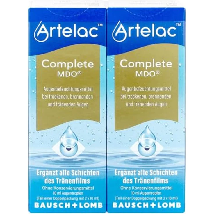 Artelac Complete MDO Augentropfen, 2X10 ml - PZN: 12436062, 20ml, Hersteller: Dr. Gerhard Mann Chem.-pharm.Fabrik GmbH – Bild 2