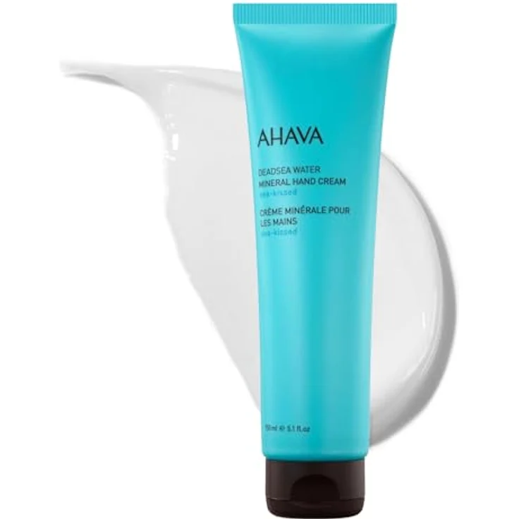 AHAVA Deadsea Water Mineral Hand Cream Sea-Kissed, 150 ml, feuchtigkeitsspendend und schützend für trockene Haut – Bild 2