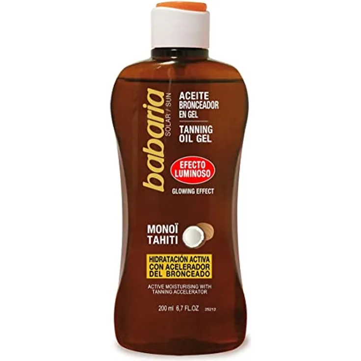 Aceite Bronceador Solar Gel Luminoso 200 ml