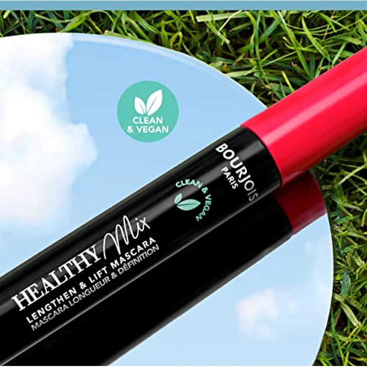 Bourjois Healthy Mix Volumenmascara, Wimpernverlängernd, Farbton 002 Ultra Brown, 7 ml – Bild 5