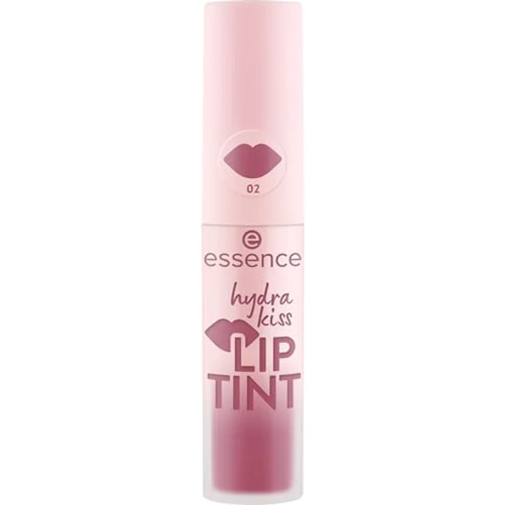 essence hydra kiss LIP TINT Nr. 02, langanhaltender Lippenstift in Rot, glänzend, vegan, ohne Parabene und Mikroplastik, 4ml – Bild 2
