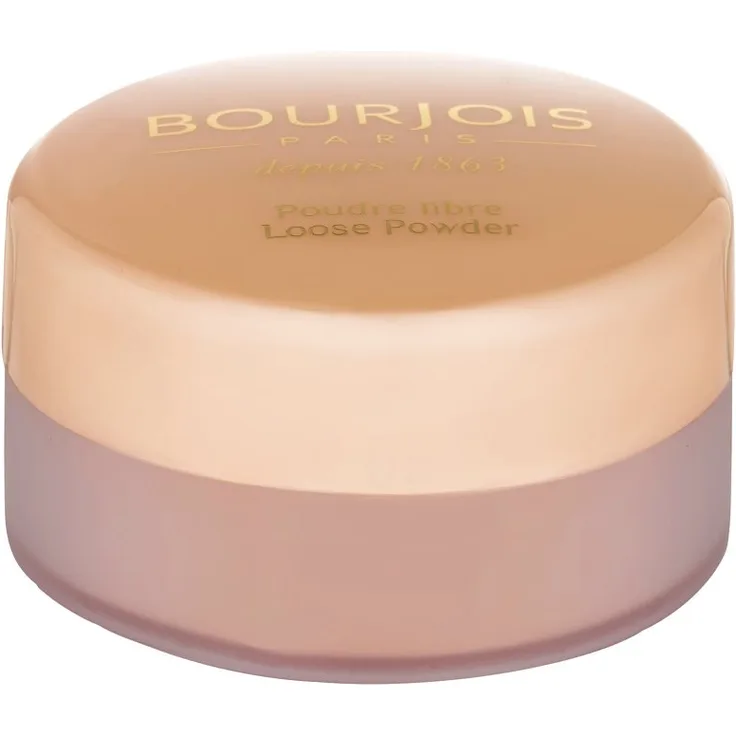 Bourjois Loose Powder, loser Puder für Damen, mattierendes Finish, Farbton 02 Rosy, 32 g