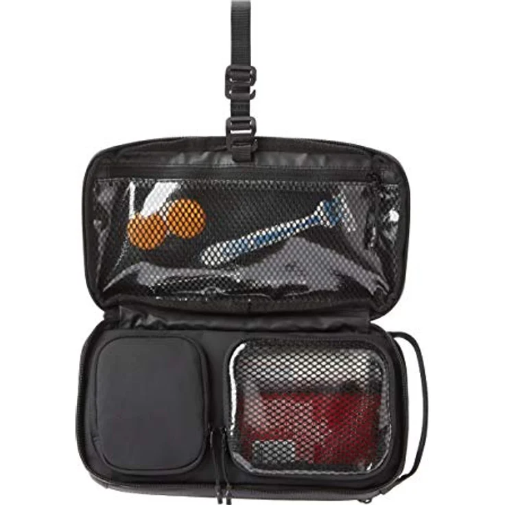 Gomatic Toiletry Bag 2.0 Small | Kulturbeutel zum Aufhängen | Kosmetiktasche | Kulturtasche | Kosmetik-Koffer | Reise-Beutel | Toilettenartikel-Beutel | Waschtasche für Männer & Frauen - Small – Bild 3